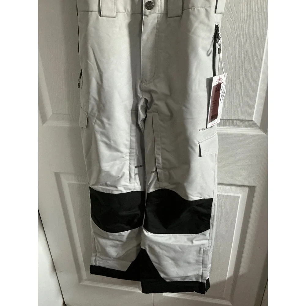 Obermeyer Kids‎ Snow Bib Size Large Ski Snowboard Moonstone Waterproof Insulated